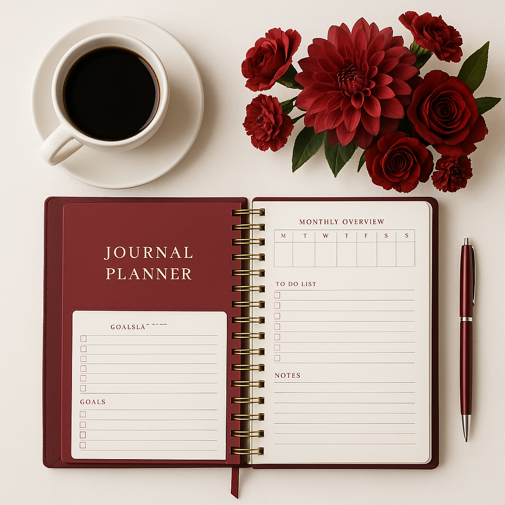2025 Gratitude Journal & Daily Planner - Transform Your Life with 365 Days of Mindful Reflection, Goal Setting & Self-Care Activities