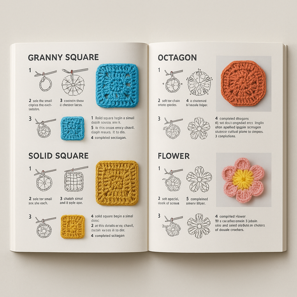 Beginner's Crochet Art Book - Easy Amigurumi Patterns, Colorful Projects & Complete Guide to Hook Crafting